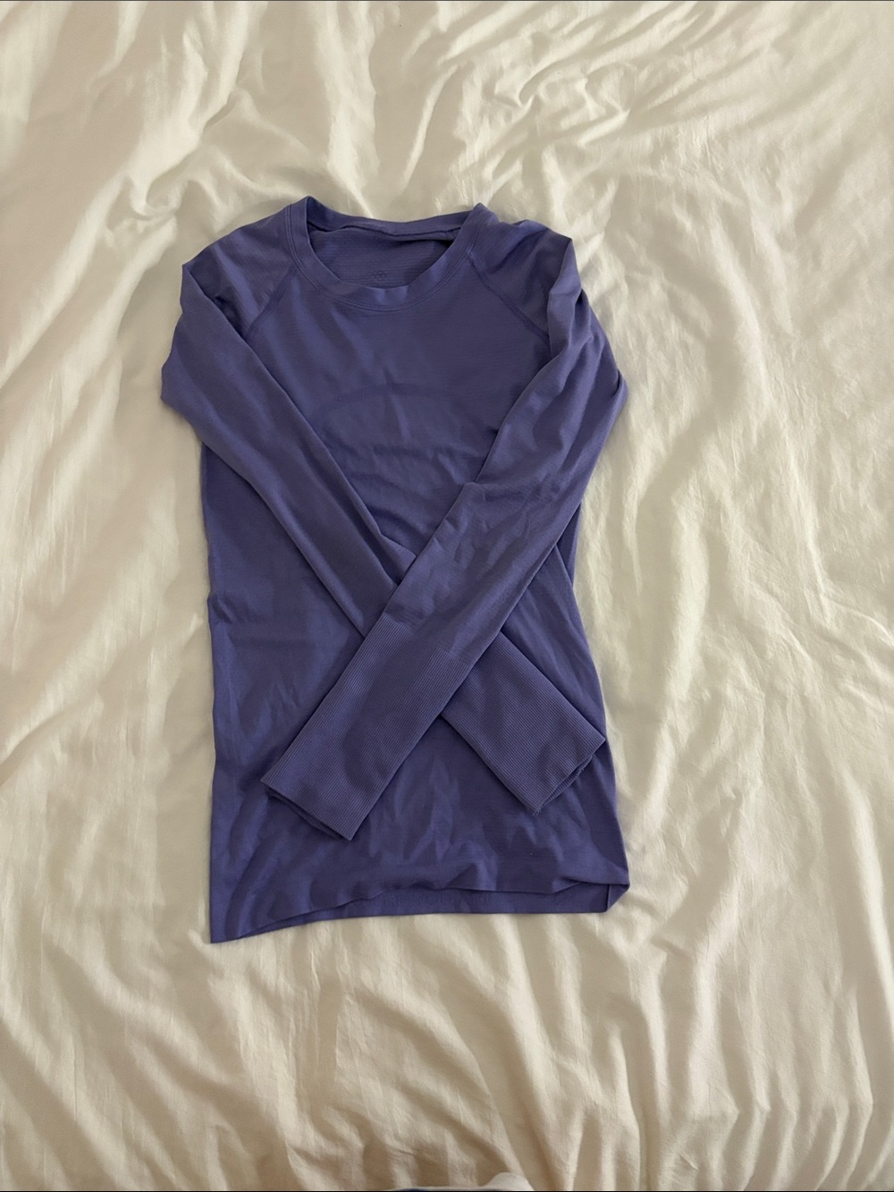 Lululemon Women’s Long-Sleeve Crewneck Top — Lavender